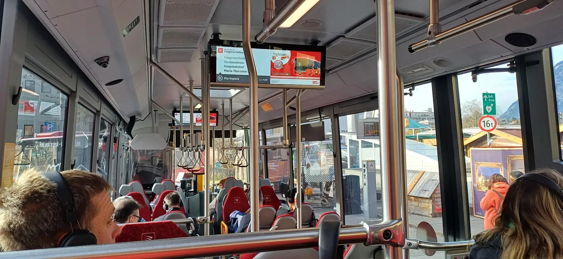 The Sightseer Hop-On Hop-Off Bus