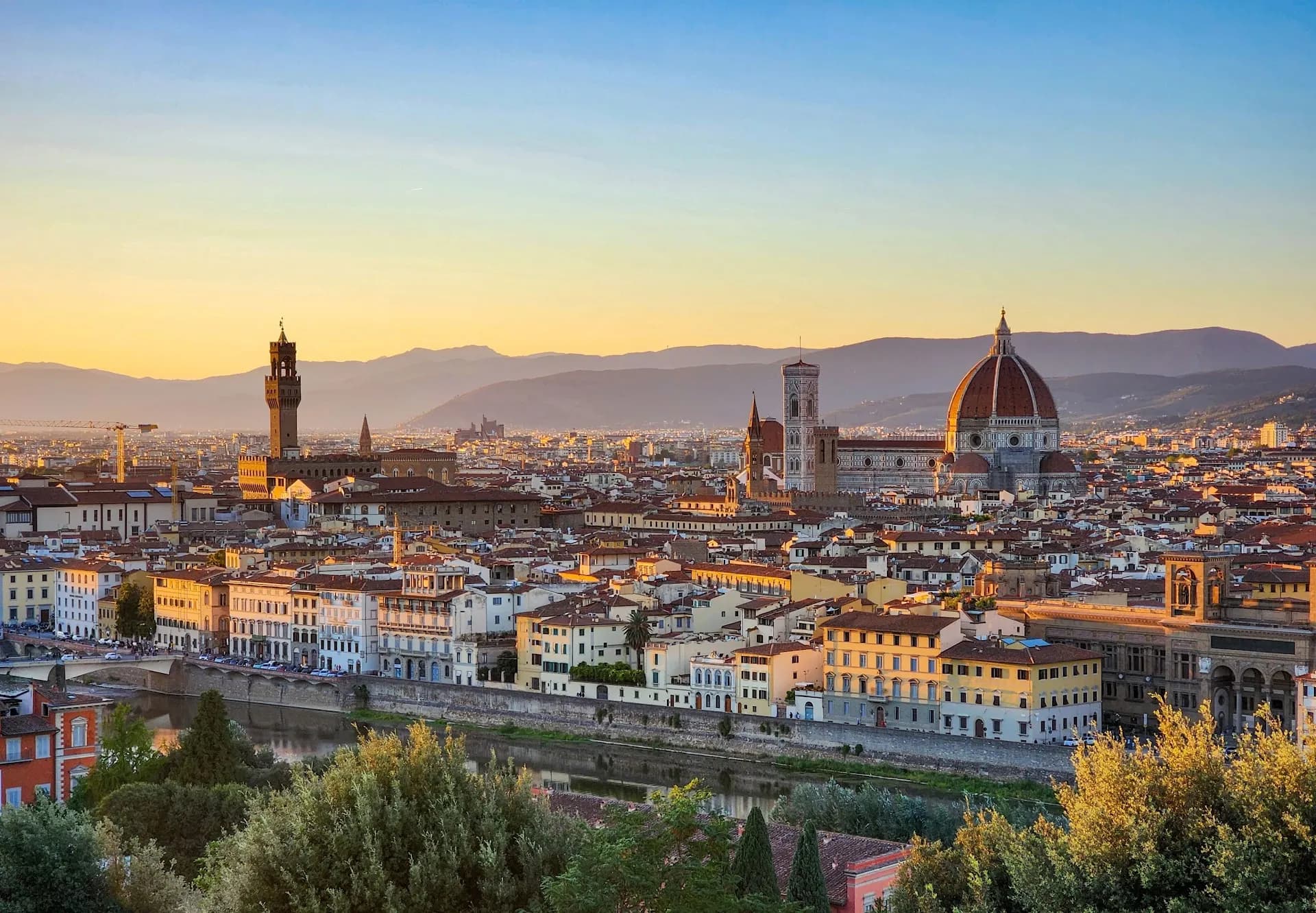 Piazzale Michelangelo Sunset Panorama